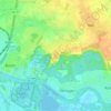 Bosstraat topographic map, elevation, terrain