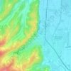 Kandel - Schwarzwald topographic map, elevation, terrain