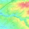 Pied Pouzin topographic map, elevation, terrain