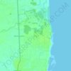 Oluvil topographic map, elevation, terrain