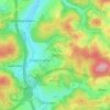 Dahl topographic map, elevation, terrain
