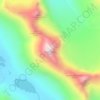 Knutsholstinden topographic map, elevation, terrain