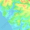 Kermabo topographic map, elevation, terrain