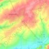 La Goubinière topographic map, elevation, terrain