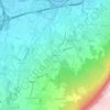 Blécheins topographic map, elevation, terrain