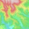 La Charrère topographic map, elevation, terrain