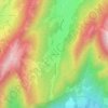 Routhennes topographic map, elevation, terrain