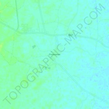 Ban Nong Kae topographic map, elevation, terrain