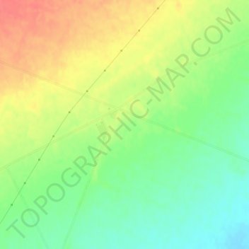 Ruapuna topographic map, elevation, terrain