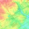 Kirklyn topographic map, elevation, terrain