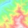 Banasu topographic map, elevation, terrain