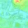 Sutton Pools topographic map, elevation, terrain