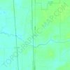 Kelsey topographic map, elevation, terrain