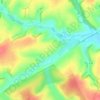 Sur les Haies topographic map, elevation, terrain