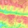 La Madeleine topographic map, elevation, terrain