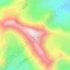 苏拉木塔格峰 topographic map, elevation, terrain