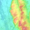 Illereichen topographic map, elevation, terrain