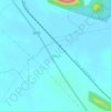 Bribati topographic map, elevation, terrain