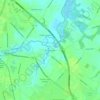 Brown Street topographic map, elevation, terrain