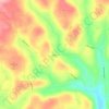 Riggs topographic map, elevation, terrain