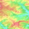 Oberköst topographic map, elevation, terrain