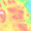 Ososo topographic map, elevation, terrain