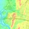 Cavalcaselle topographic map, elevation, terrain