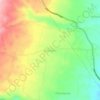 Bulo-bulo topographic map, elevation, terrain