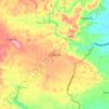 Cimerak topographic map, elevation, terrain