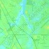 Slocum Village topographic map, elevation, terrain