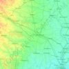 Barddhamān topographic map, elevation, terrain