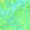 Villars-les-Dombes topographic map, elevation, terrain
