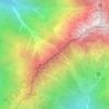 Mount Aino topographic map, elevation, terrain