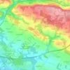 Dilliec topographic map, elevation, terrain