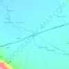 Robat topographic map, elevation, terrain