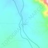 Kisangara topographic map, elevation, terrain