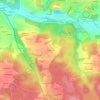 Rimaison topographic map, elevation, terrain