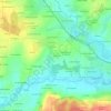 Carissan topographic map, elevation, terrain