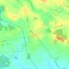 Salford topographic map, elevation, terrain