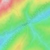 Dead Horse Gap topographic map, elevation, terrain