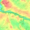 La Plansonnais topographic map, elevation, terrain