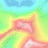 Steindalsnosi topographic map, elevation, terrain
