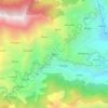 Silwan topographic map, elevation, terrain