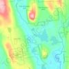 Tully topographic map, elevation, terrain
