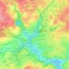 Le Lannoc topographic map, elevation, terrain