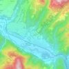 Ghivizzano topographic map, elevation, terrain