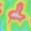 Sugarloaf Mountain topographic map, elevation, terrain