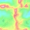 Wak'ani topographic map, elevation, terrain
