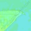 Whitefish Point topographic map, elevation, terrain