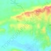 Afikpo topographic map, elevation, terrain